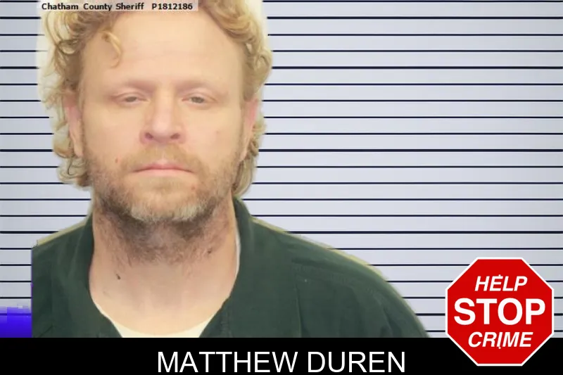 Matthew Duren mugshot