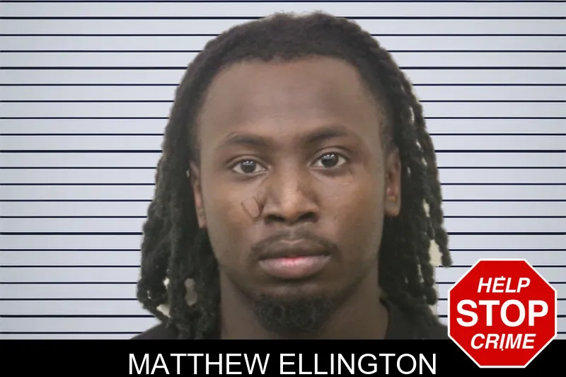 Matthew Ellington mugshot
