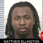 Matthew Ellington mugshot