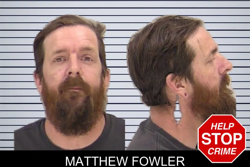 Matthew Fowler mugshot
