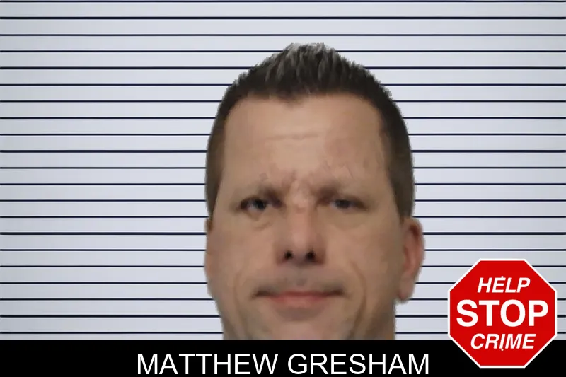 Matthew Gresham mugshot