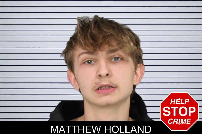 Matthew Holland mugshot