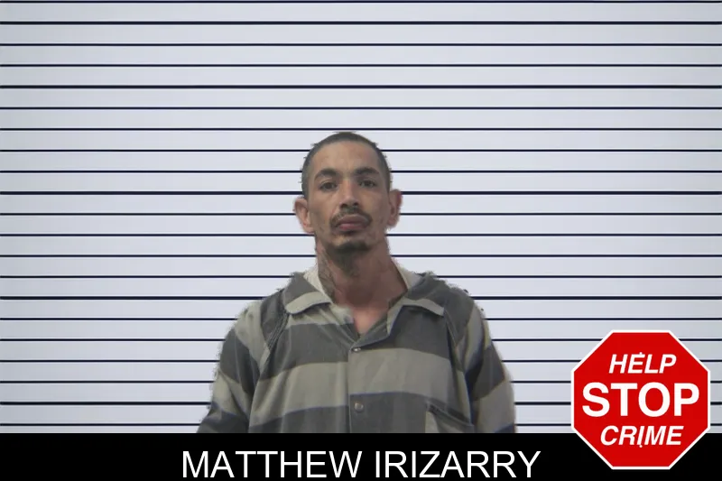 Matthew Irizarry mugshot