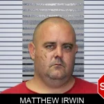 Matthew Irwin mugshot