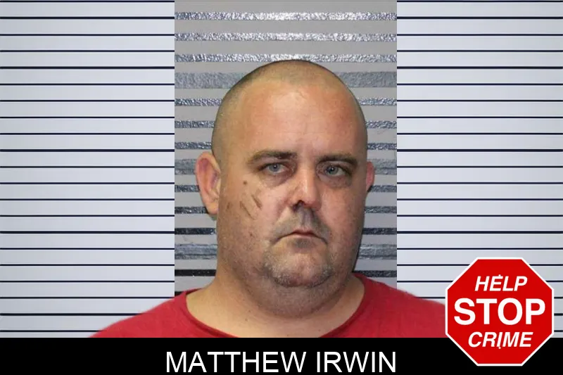 Matthew Irwin mugshot