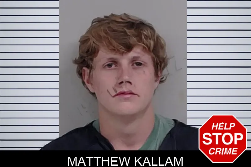 Matthew Kallam mugshot