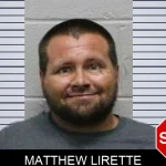Matthew Lirette mugshot