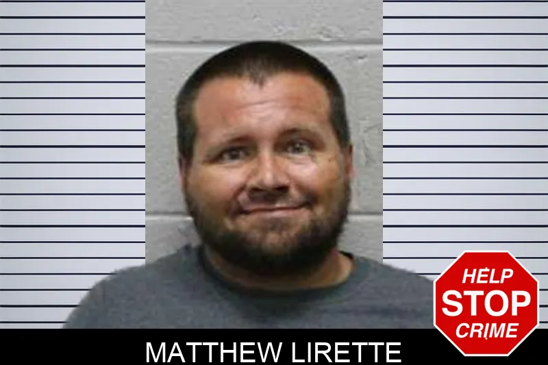 Matthew Lirette mugshot