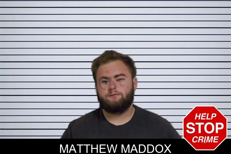 Matthew Maddox mugshot