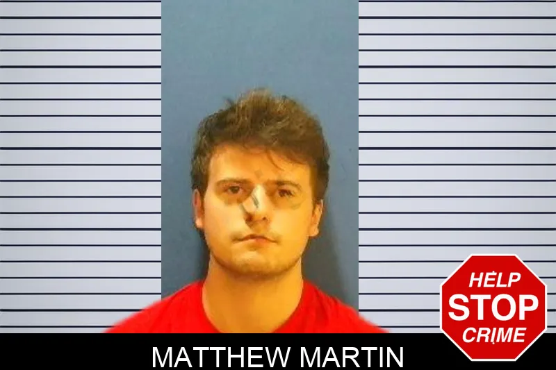 Matthew Martin mugshot