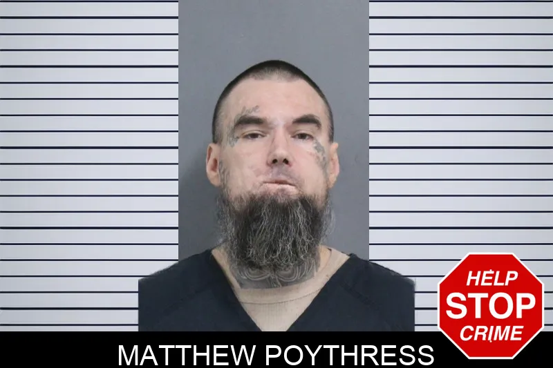 Matthew Poythress mugshot – Catoosa County , Georgia Matthew Poythress mugshot