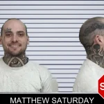 Matthew Saturday mugshot