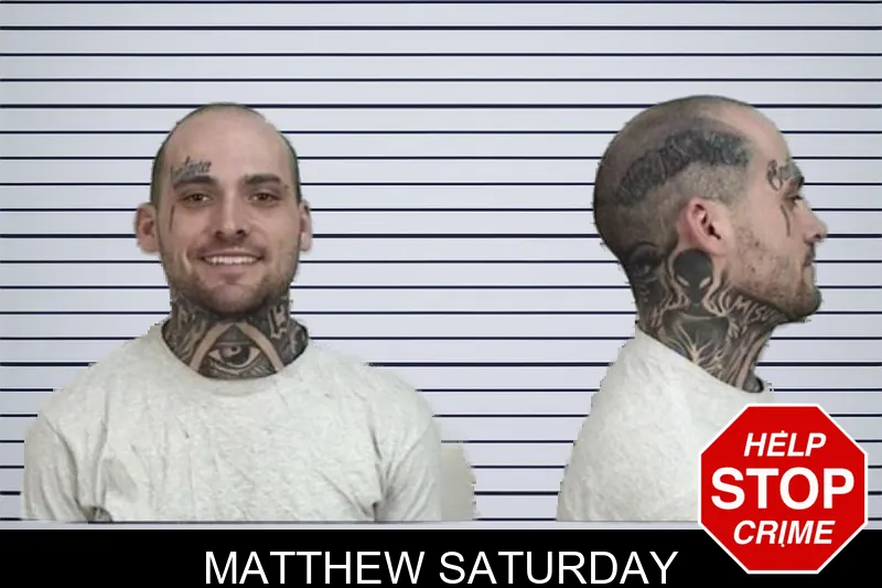 Matthew Saturday mugshot