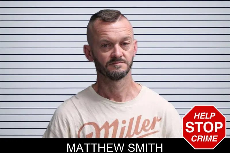 Matthew Smith mugshot