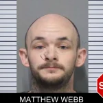 Matthew Webb mugshot