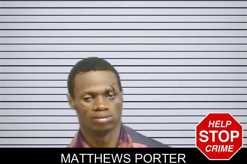 Matthews Porter mugshot