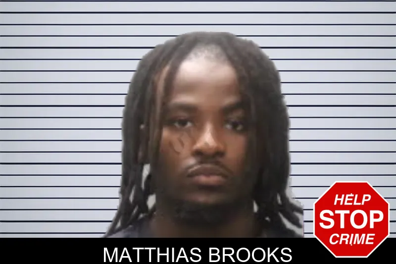 Matthias Brooks mugshot
