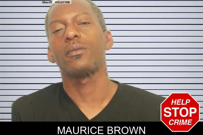 Maurice Brown mugshot