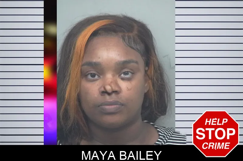 Maya Bailey mugshot