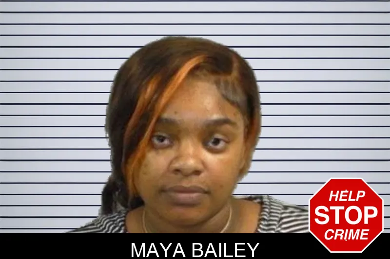 Maya Bailey mugshot