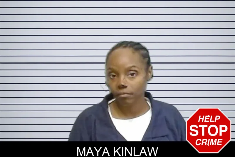 Maya Kinlaw mugshot