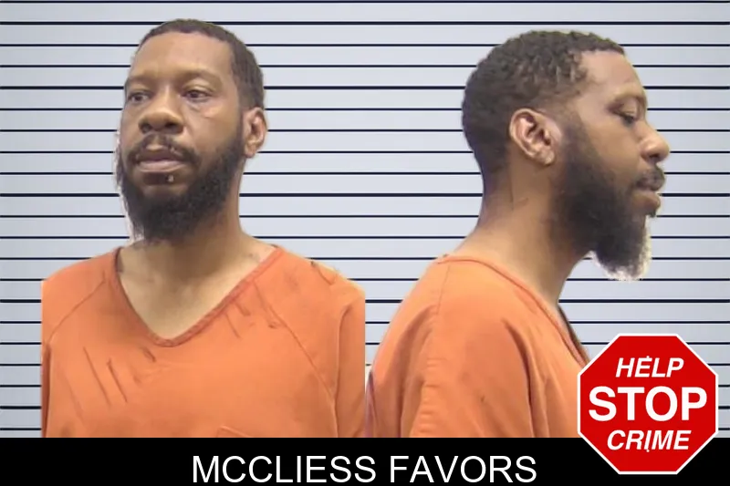 McCliess Favors mugshot
