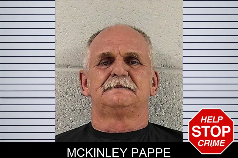 McKinley Pappe mugshot