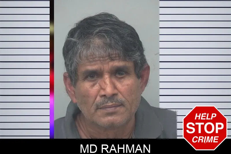 Md Rahman mugshot