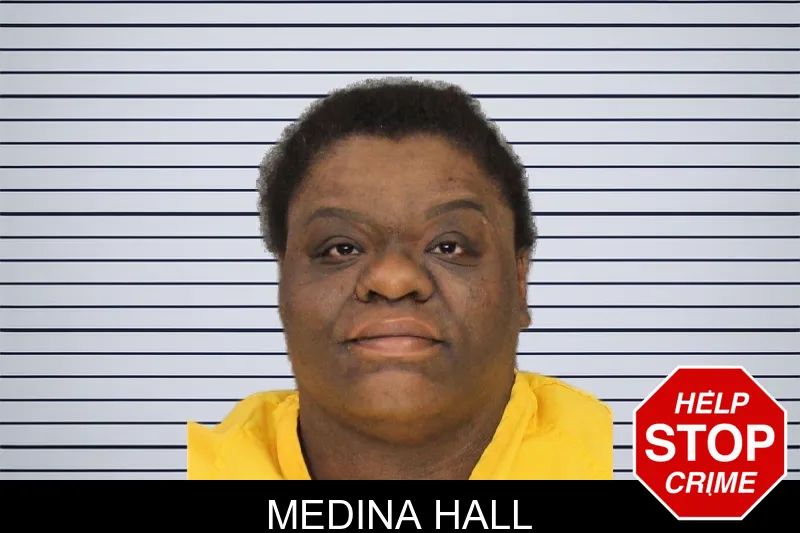 Medina Hall mugshot