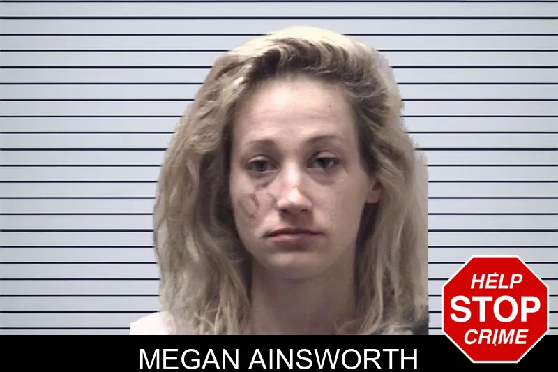 Megan Ainsworth mugshot