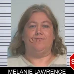 Melanie Lawrence mugshot