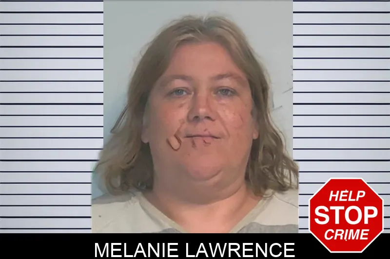 Melanie Lawrence mugshot