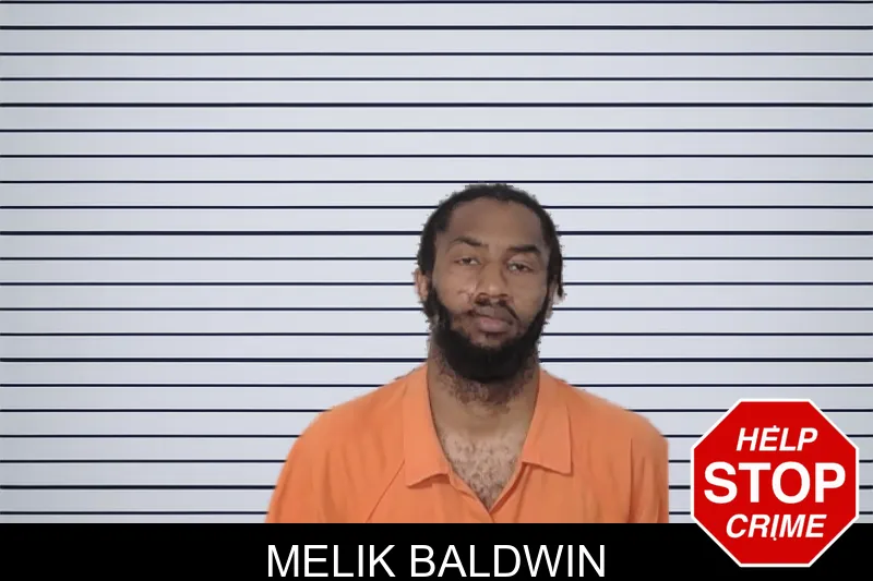 Melik Baldwin mugshot