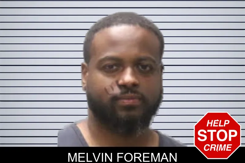 Melvin Foreman mugshot