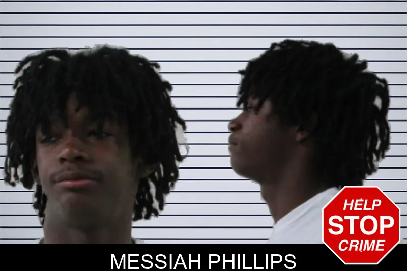 Messiah Phillips mugshot