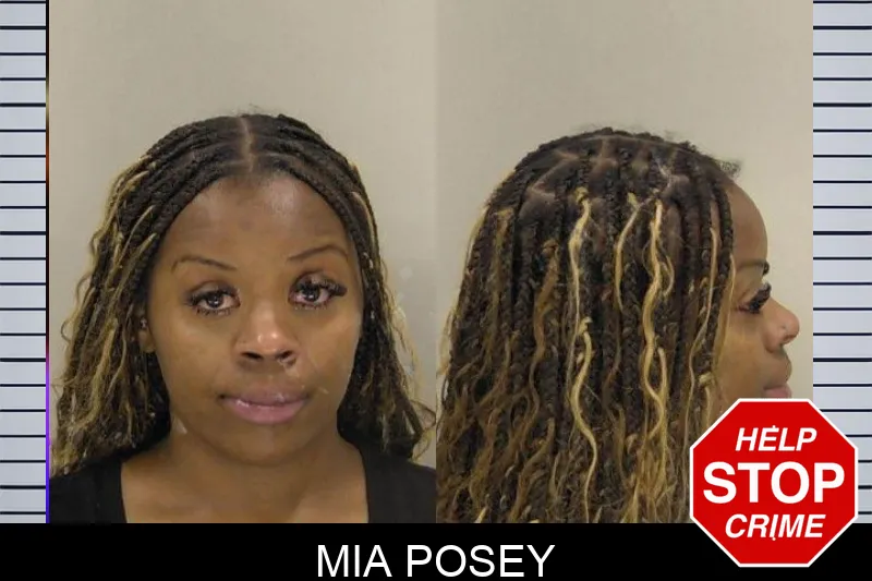 Mia Posey mugshot