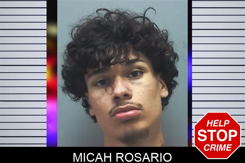Micah Rosario mugshot