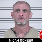 Micah Scheer mugshot