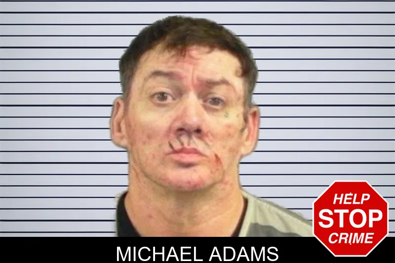 Michael Adams mugshot