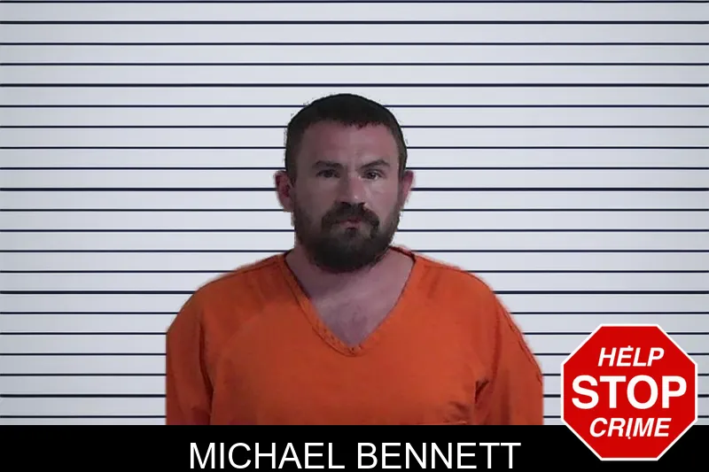 Michael Bennett mugshot – Fannin County , Georgia Michael Bennett mugshot