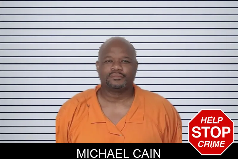 Michael Cain mugshot