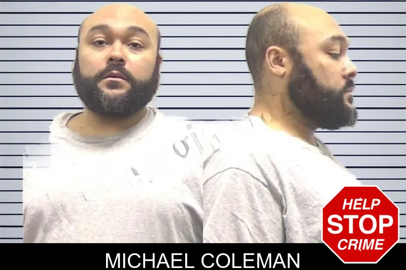 Michael Coleman mugshot