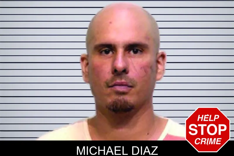 Michael Diaz mugshot