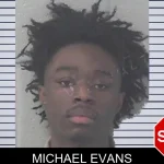 Michael Evans mugshot