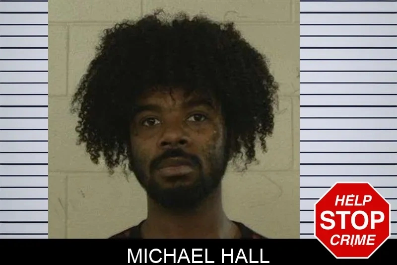 Michael Hall mugshot