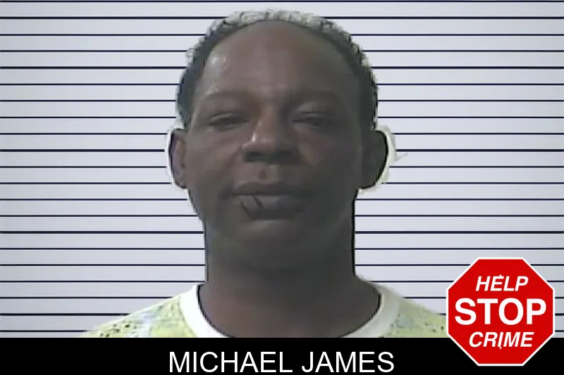Michael James mugshot
