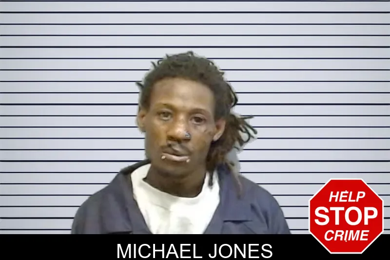 Michael Jones mugshot