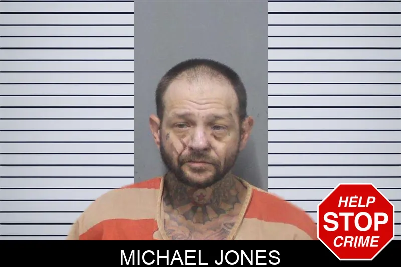 Michael Jones mugshot