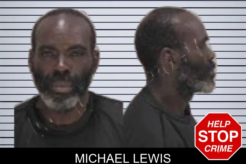 Michael Lewis mugshot