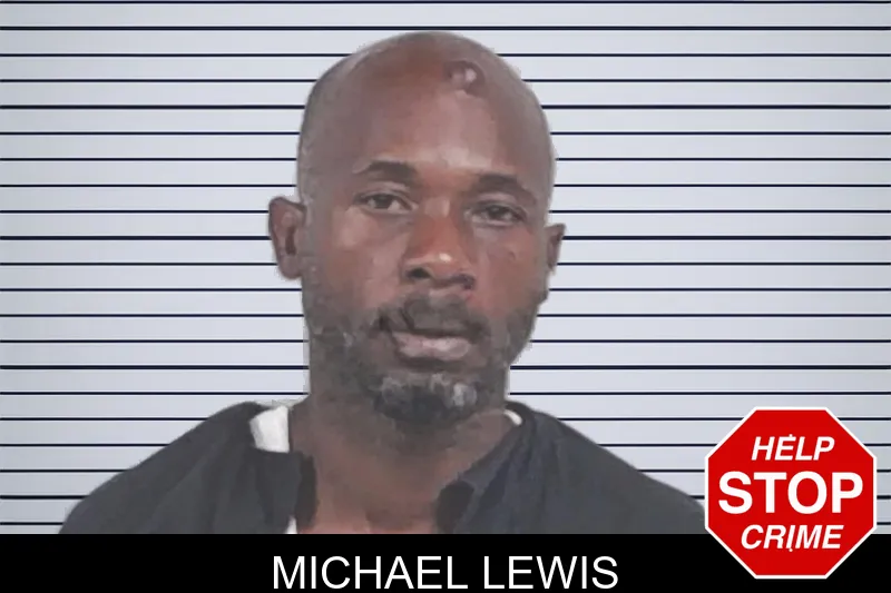 Michael Lewis mugshot